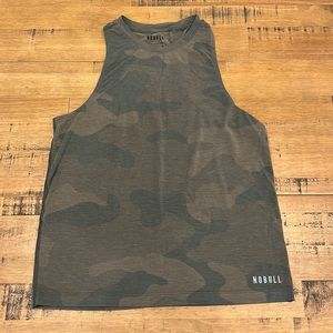 NoBull green camo tank (S)